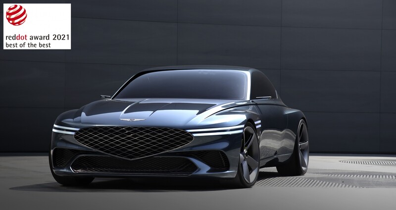 Концепт-кар genesis X удостоен звания «лучшего из лучших» в рамках премии red dot design award